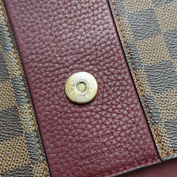 BOND STREET Damier Ebene Coated Canvas Brown