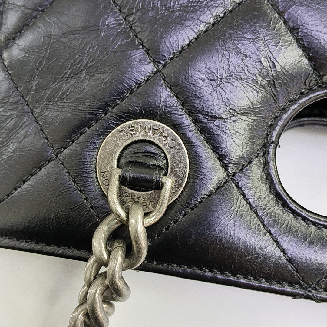 Quilted Calfskin Black