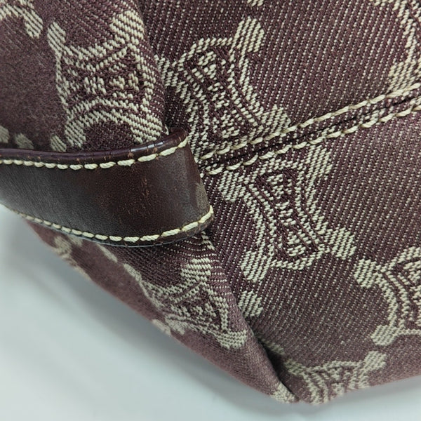 Canvas Top Handle Bag Purple