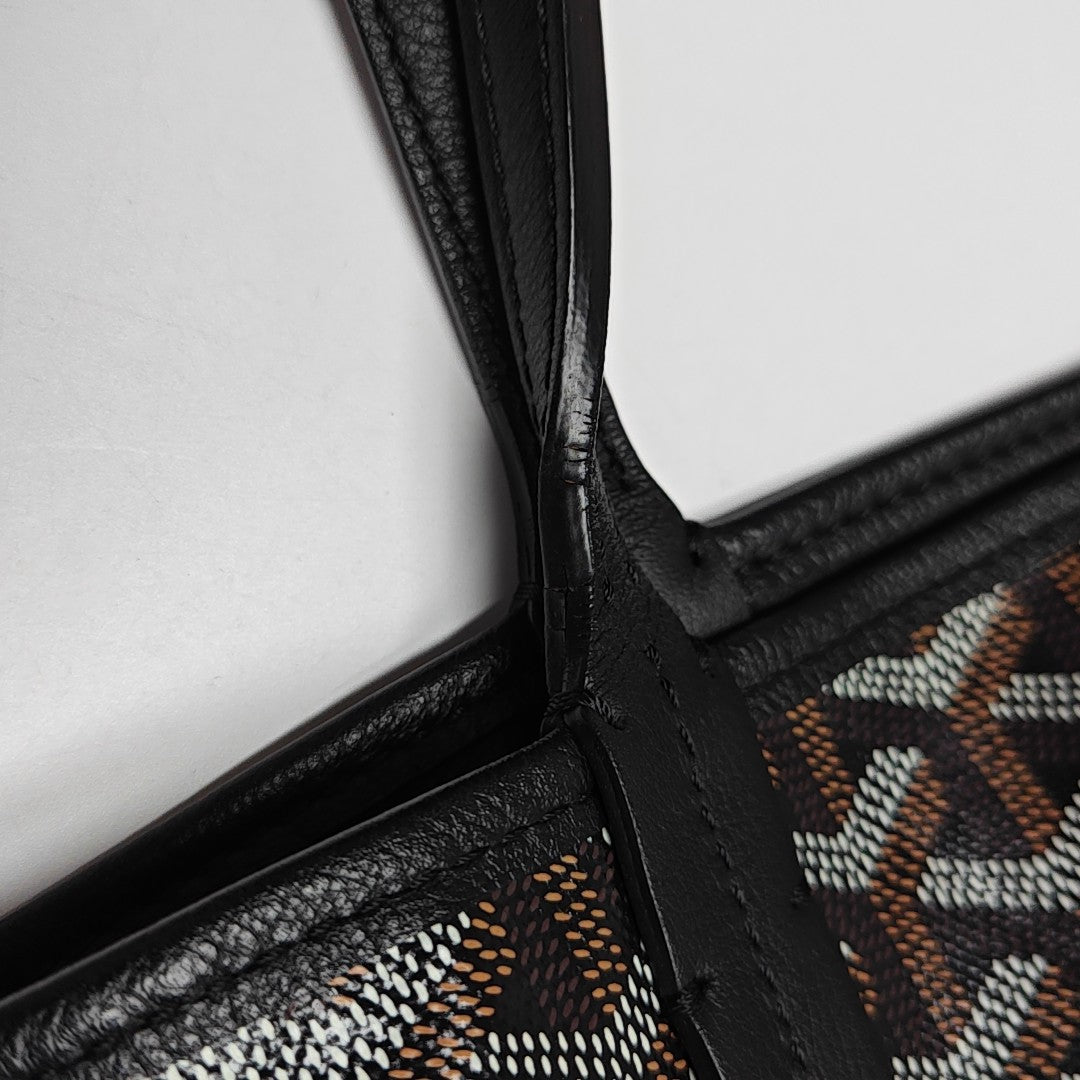 Anjou Mini Coated Canvas Black