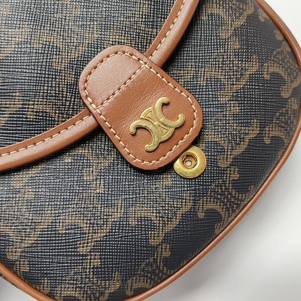 BESACE Mini Coated Canvas Brown
