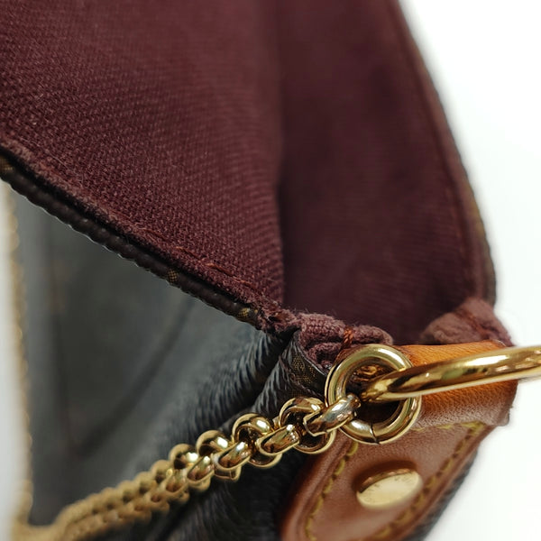 FAVORITE PM Monogram Coated Canvas Brown