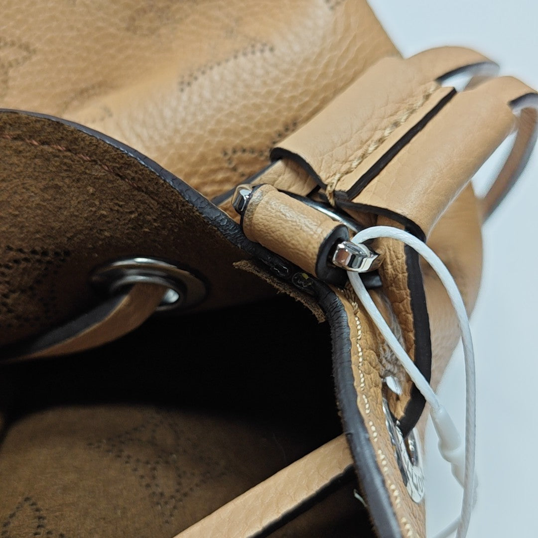BELLA Monogram Calfskin Brown