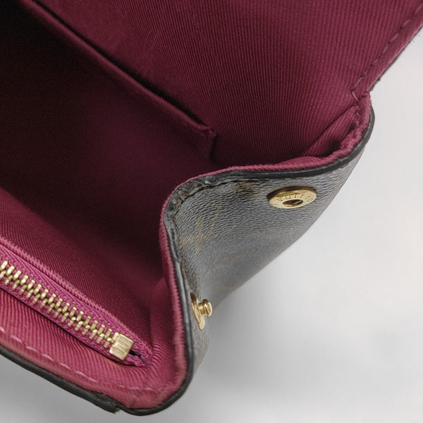 CLUNY PM Monogram Coated Canvas Brown