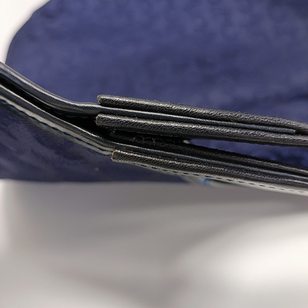 Canvas Top Handle Bag Blue