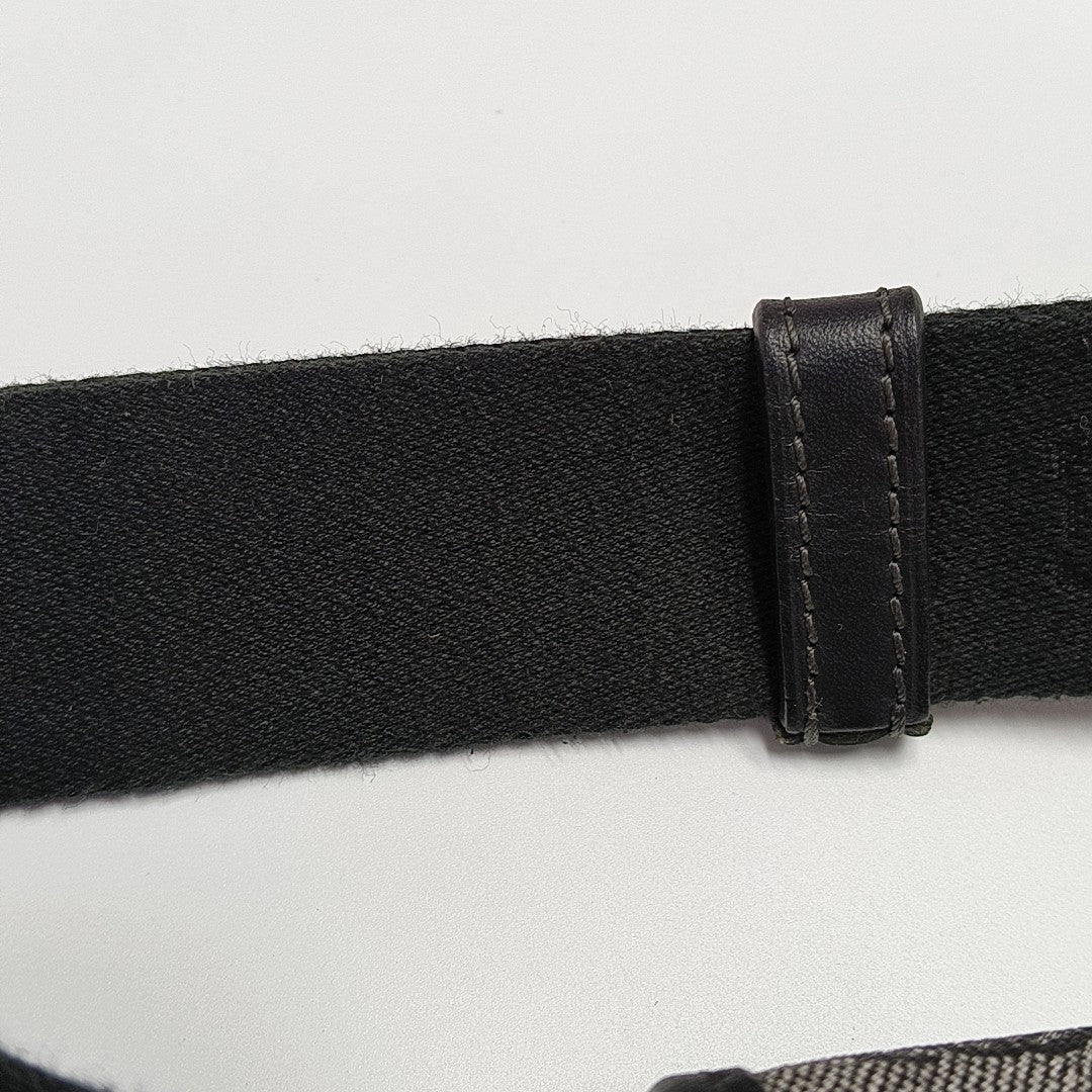 Monogram Coated Canvas Gray