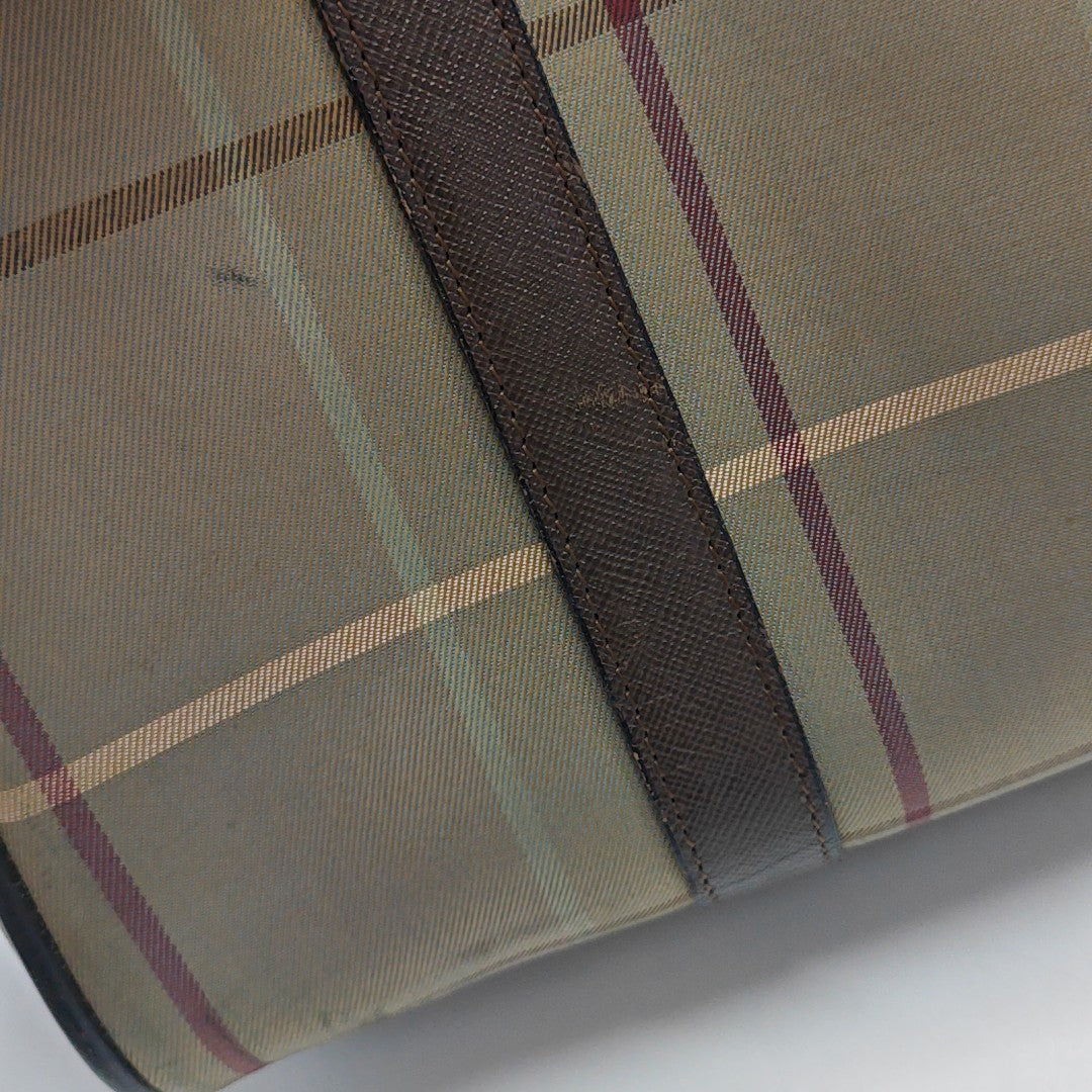 Canvas Top Handle Bag Beige