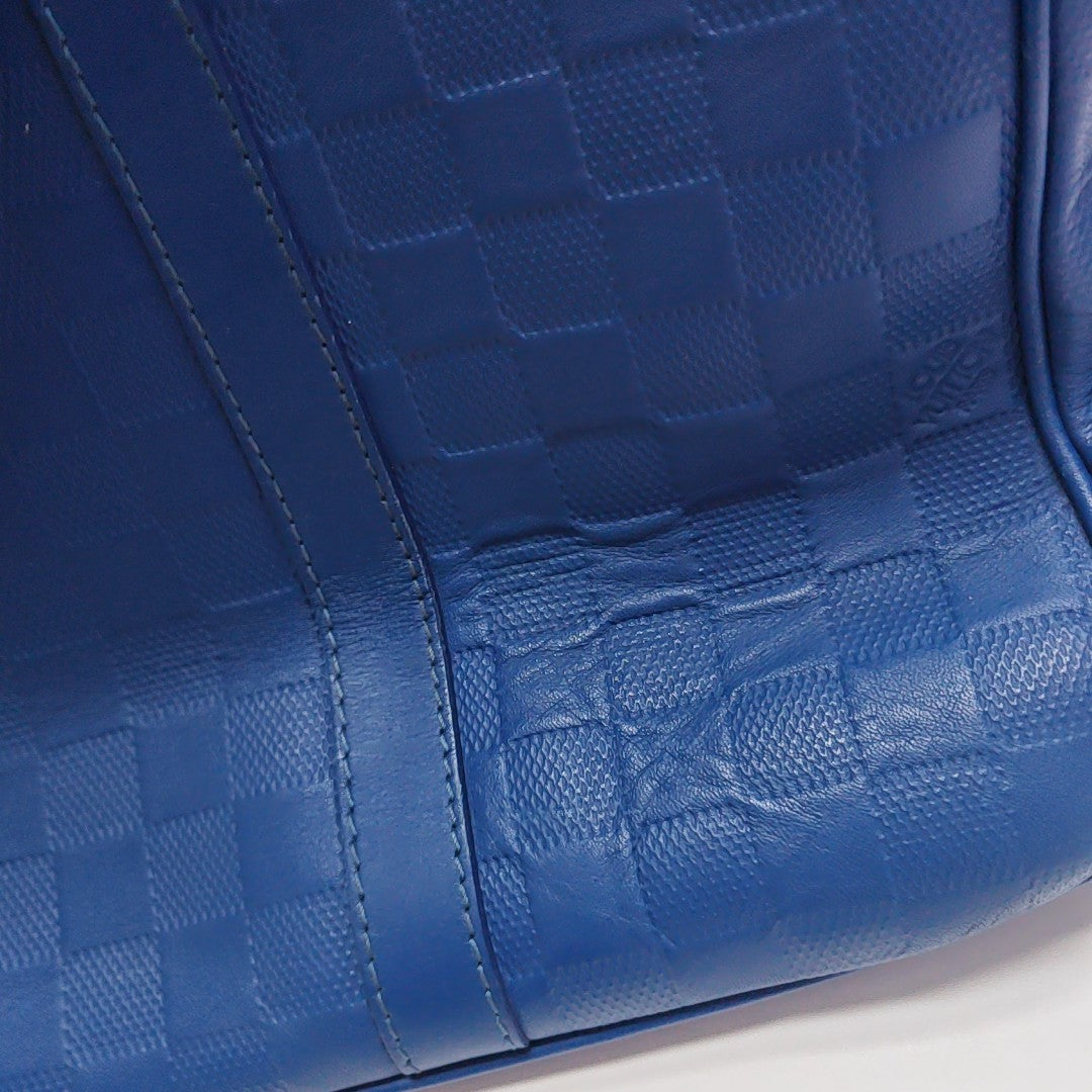 TADAO PM Damier Calfskin Blue