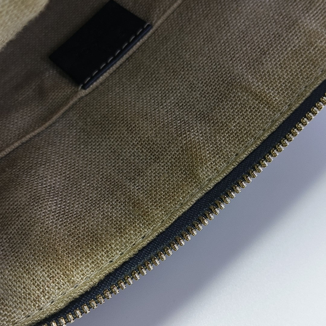 Microguccissima Monogram Calfskin Blue