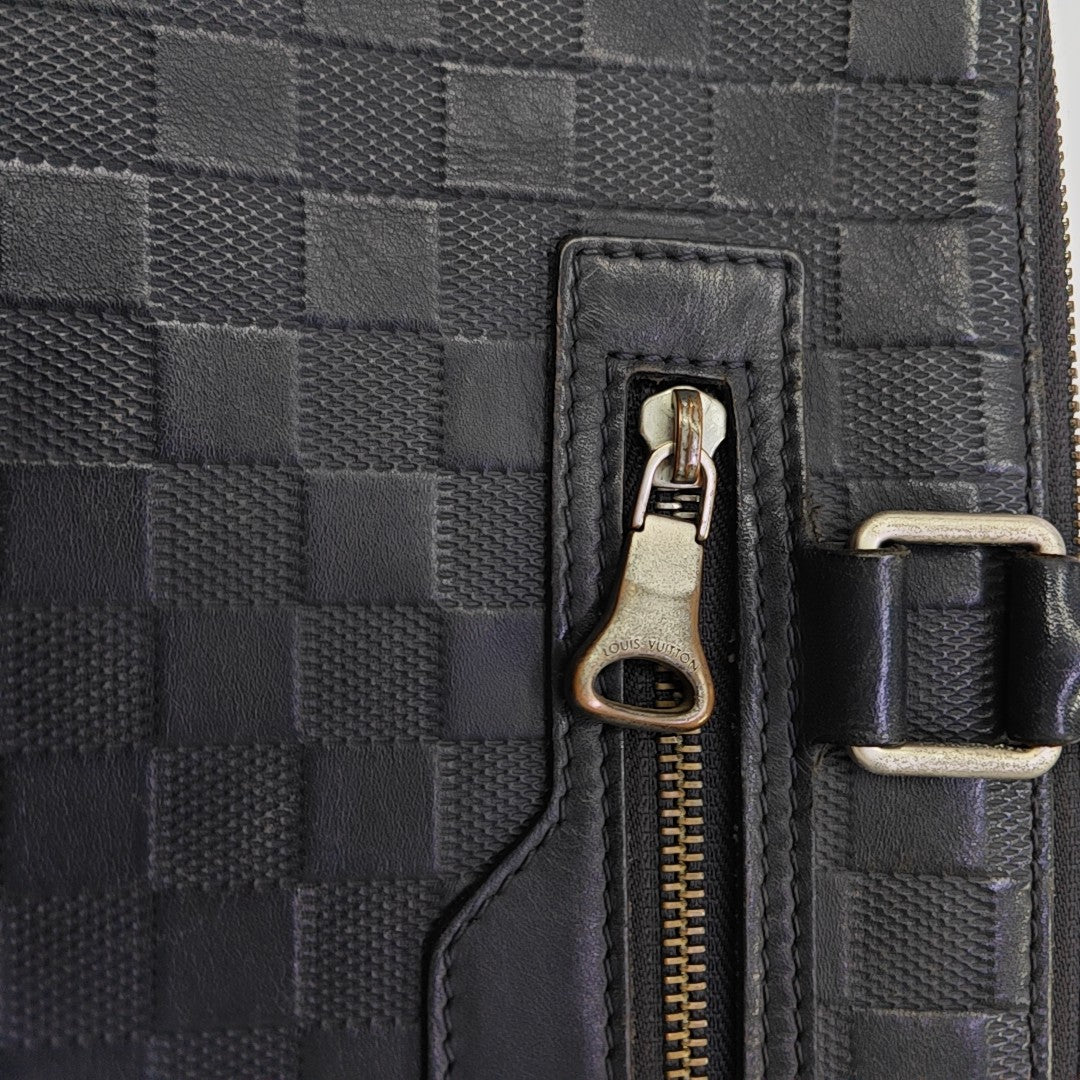 AVENUE Damier Calfskin Blue