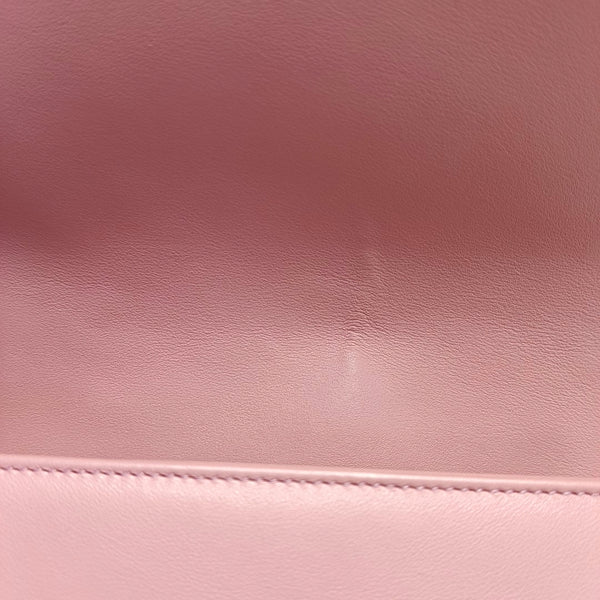 BOY CHANEL Medium Quilted Calfskin Pink
