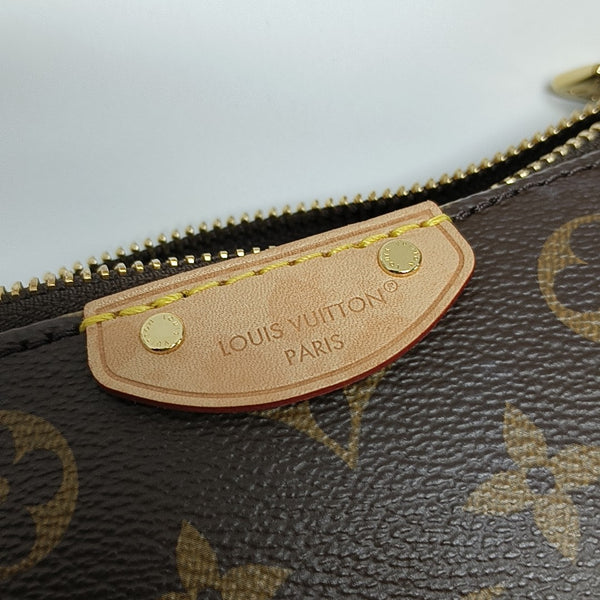 HILLS Monogram Coated Canvas Brown
