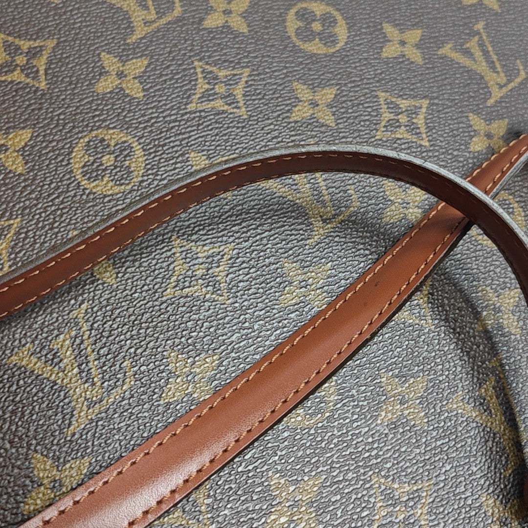 PORTE DOCUMENT Monogram Coated Canvas Brown
