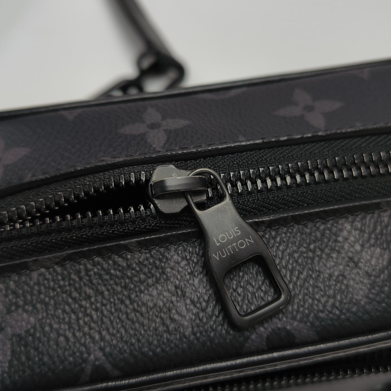 SOFT TRUNK Mini Monogram Coated Canvas Black