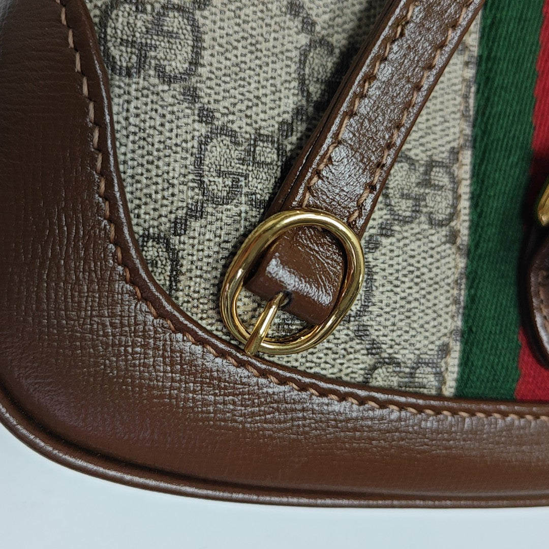Jackie 1961 Mini Monogram Coated Canvas Beige