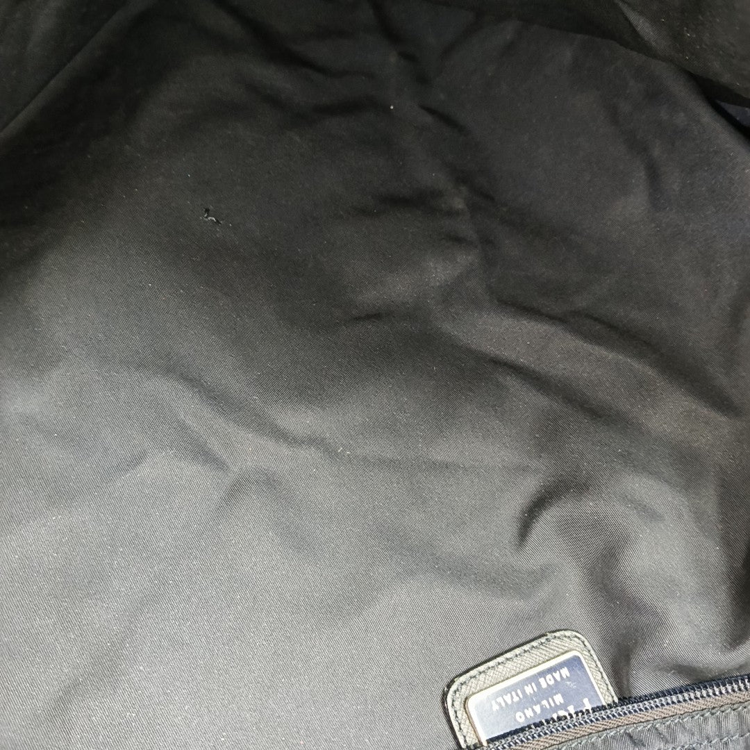 Nylon Shoulder Bag Blue