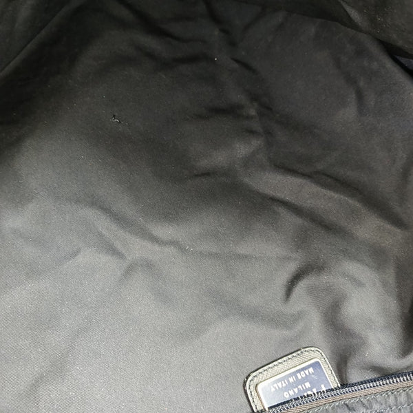 Nylon Shoulder Bag Blue
