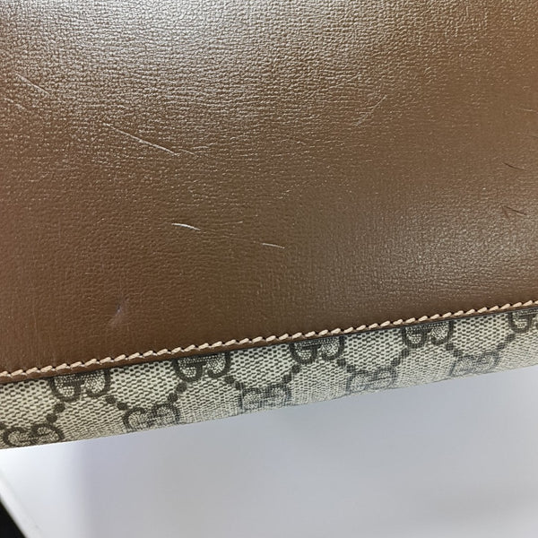 Retro Small Monogram Coated Canvas Brown