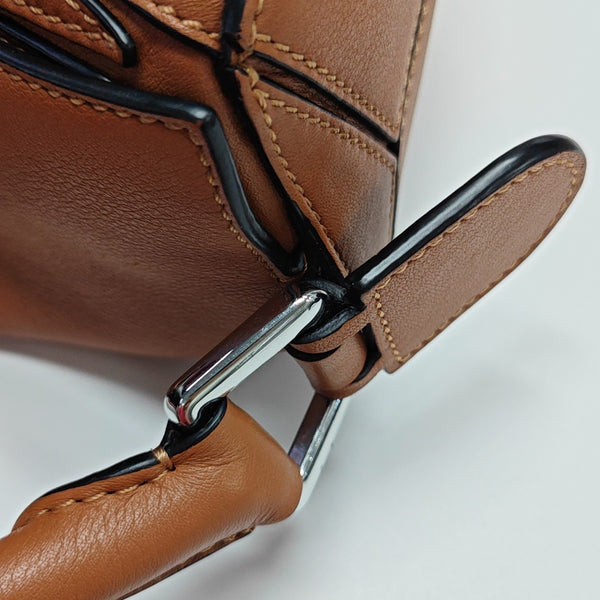 Puzzle Small Calfskin Brown