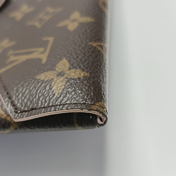 KIRIGAMI Monogram Coated Canvas Brown