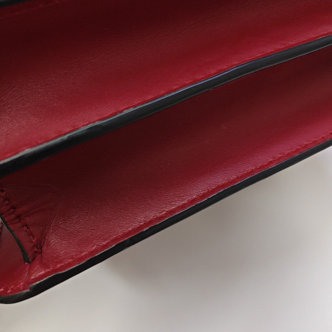 SERPENTI FOREVER Small Quilted Calfskin Red
