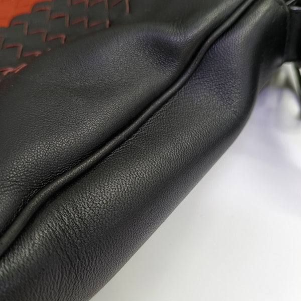 Calfskin Shoulder Bag Black