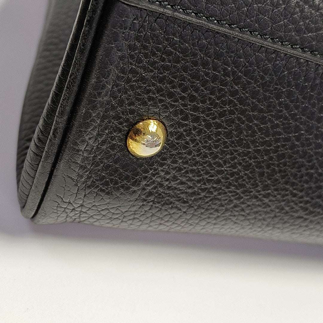 Brillant Small Calfskin Black