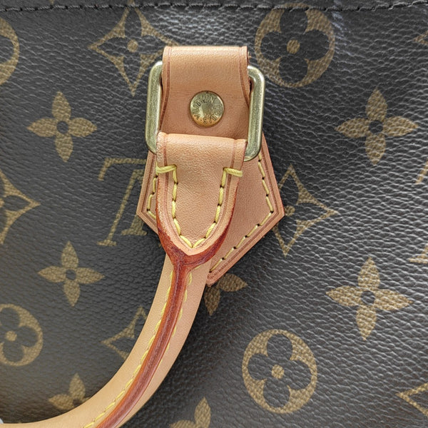 SPEEDY 30 Monogram Coated Canvas Brown