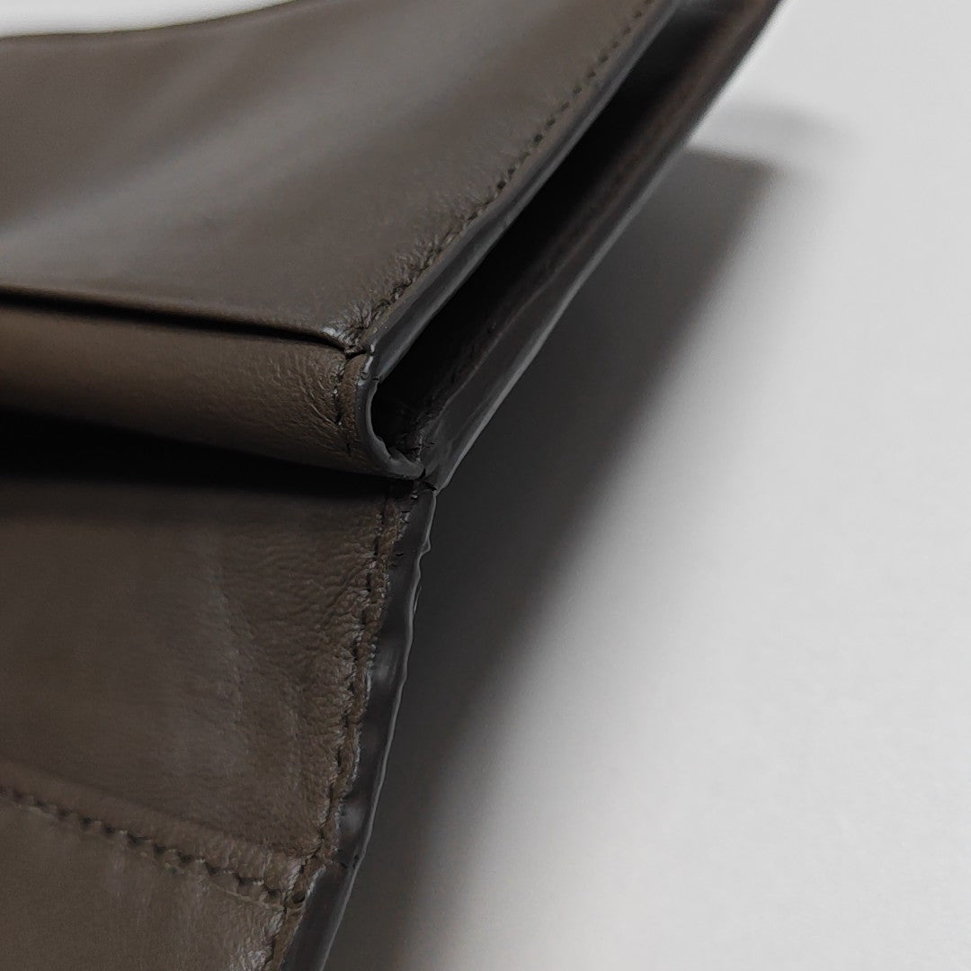 Cross-Body Bag Lambskin Gray Card Holder