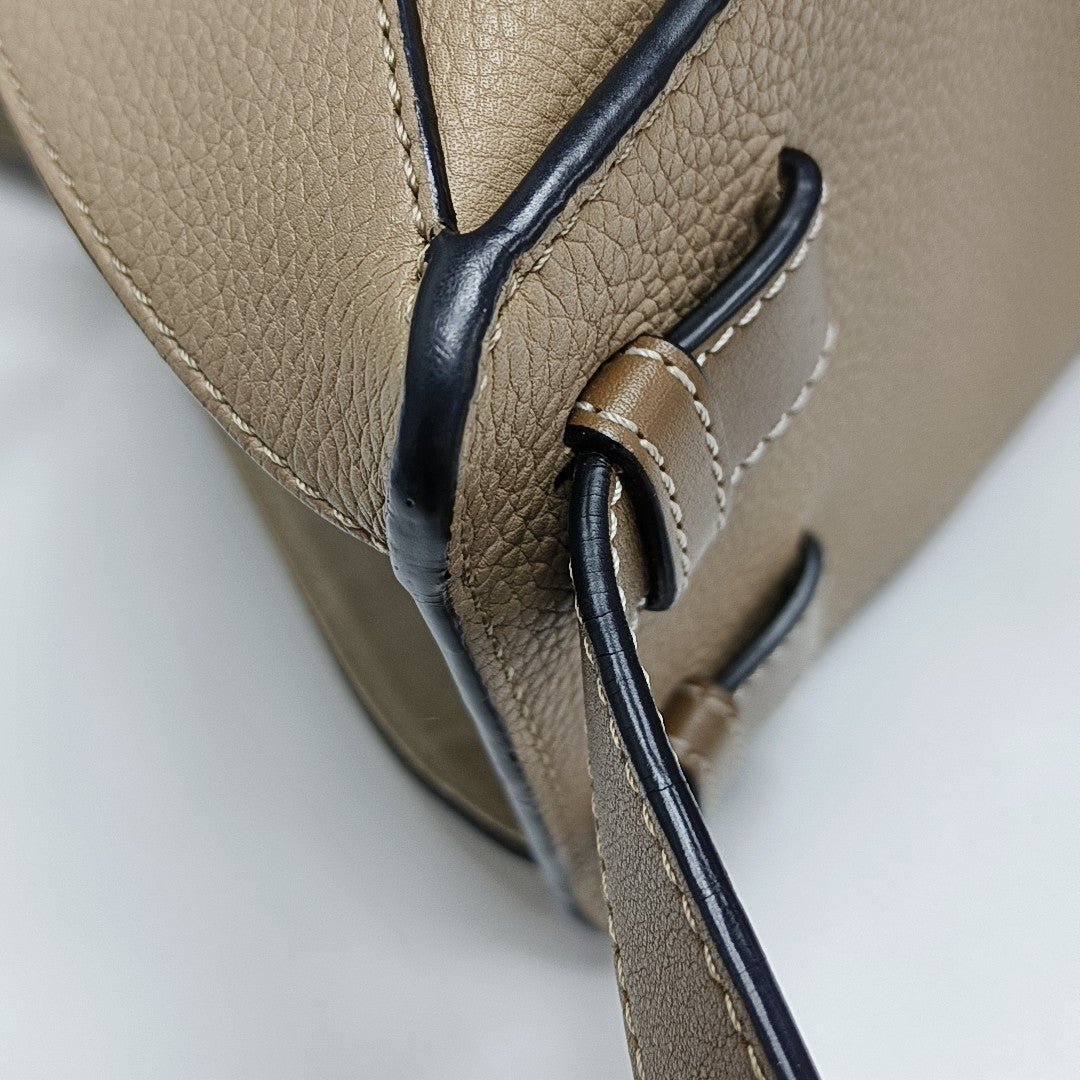 Hammock Small Calfskin Beige