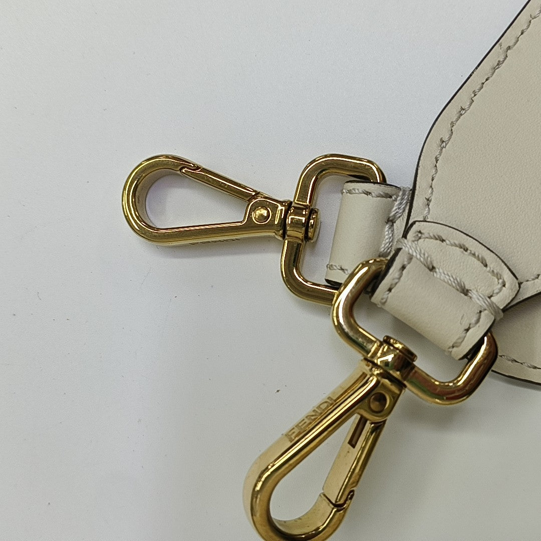 Sunshine Medium Calfskin White
