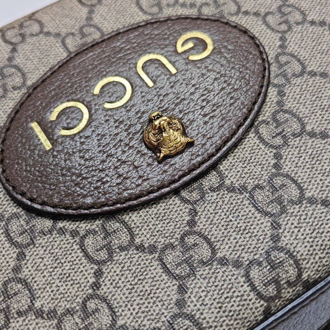 Neo Vintage Monogram Coated Canvas Beige