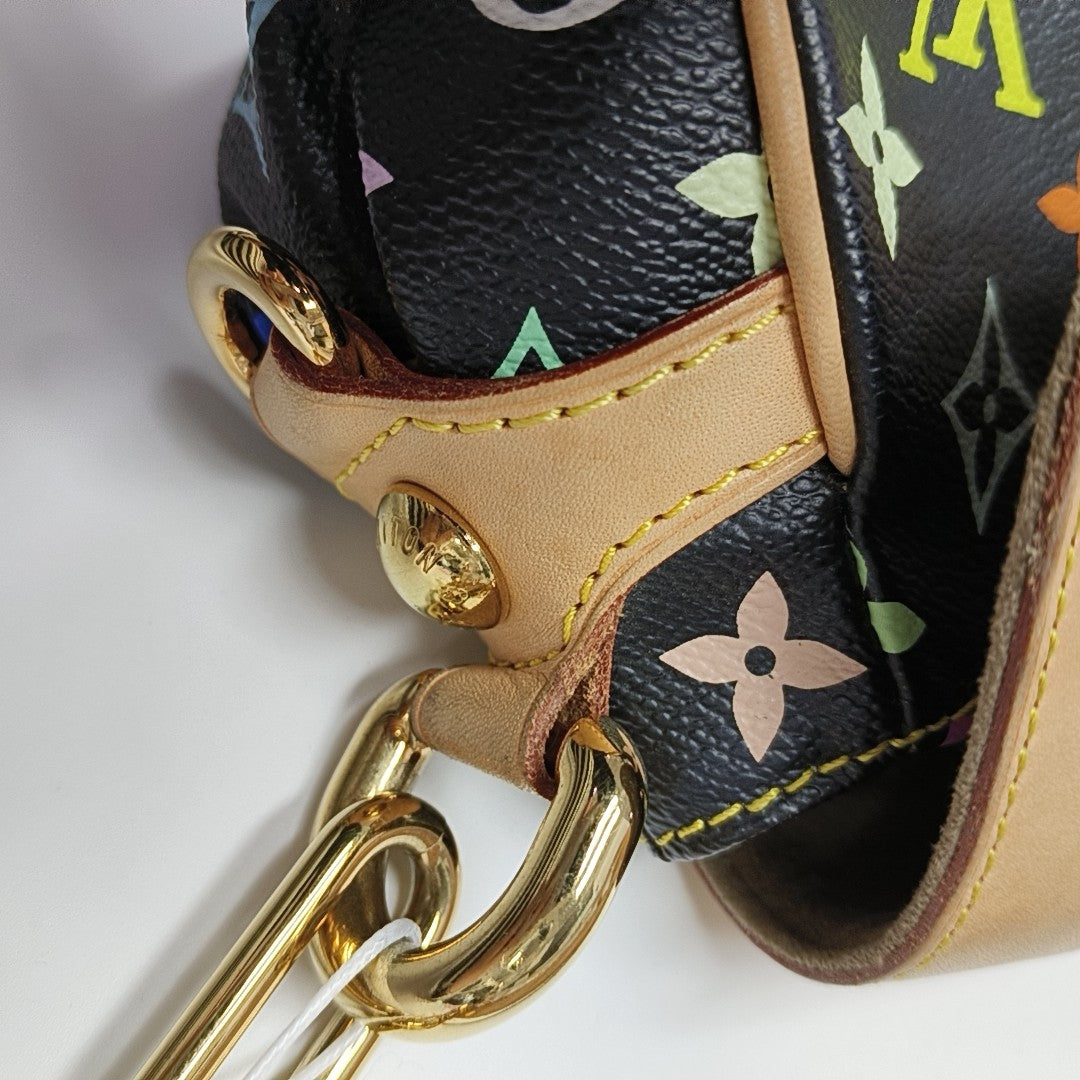 LV × TM MARILYN Monogram Coated Canvas Black