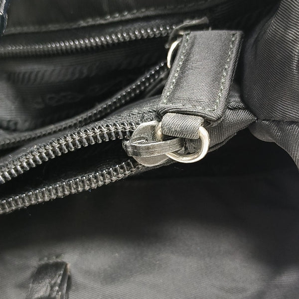 Nylon Tote Bag Black