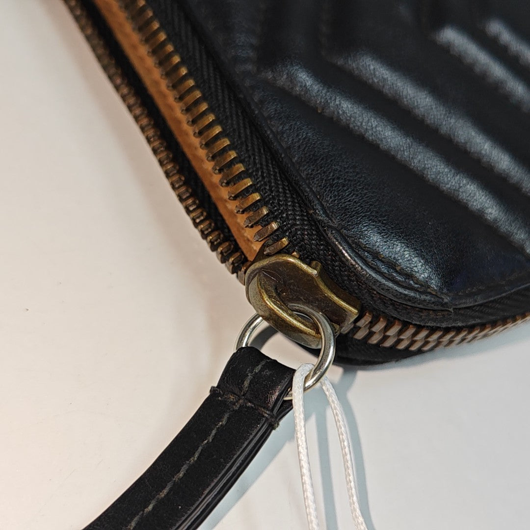 GG Marmont Large Quilted Leather Black