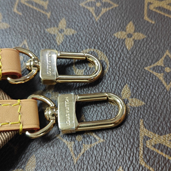 LOOPING Monogram Coated Canvas Brown
