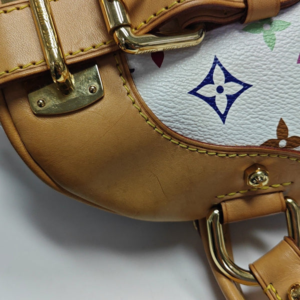 LV × TM CLAUDIA Monogram Coated Canvas White