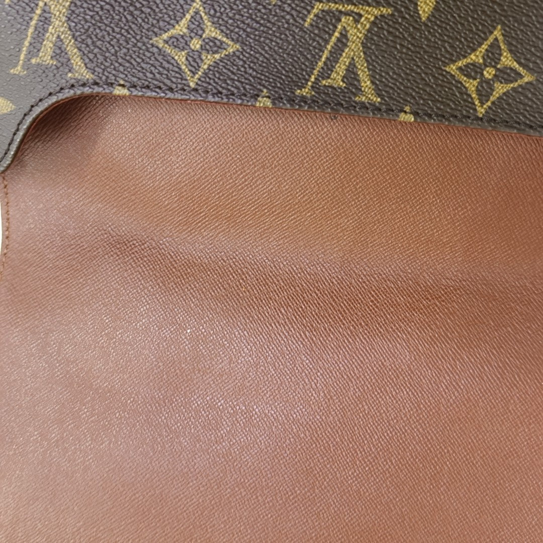 MUSETTE TANGO Monogram Coated Canvas Brown