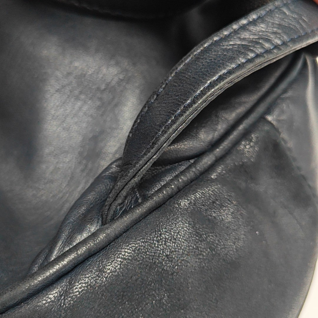 Lambskin Backpack Blue