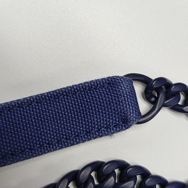 Canvas Crossbody Bag Blue