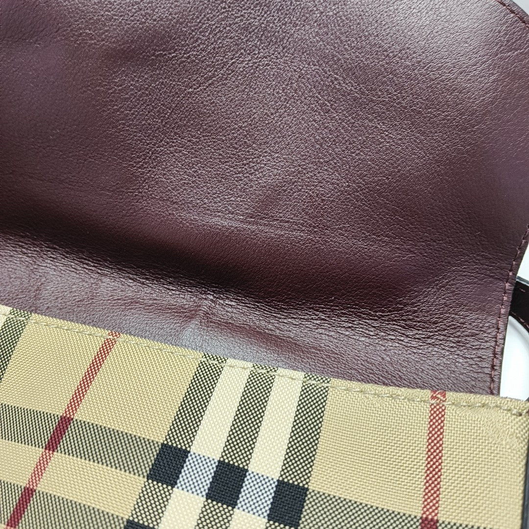 Calfskin Crossbody Bag Red