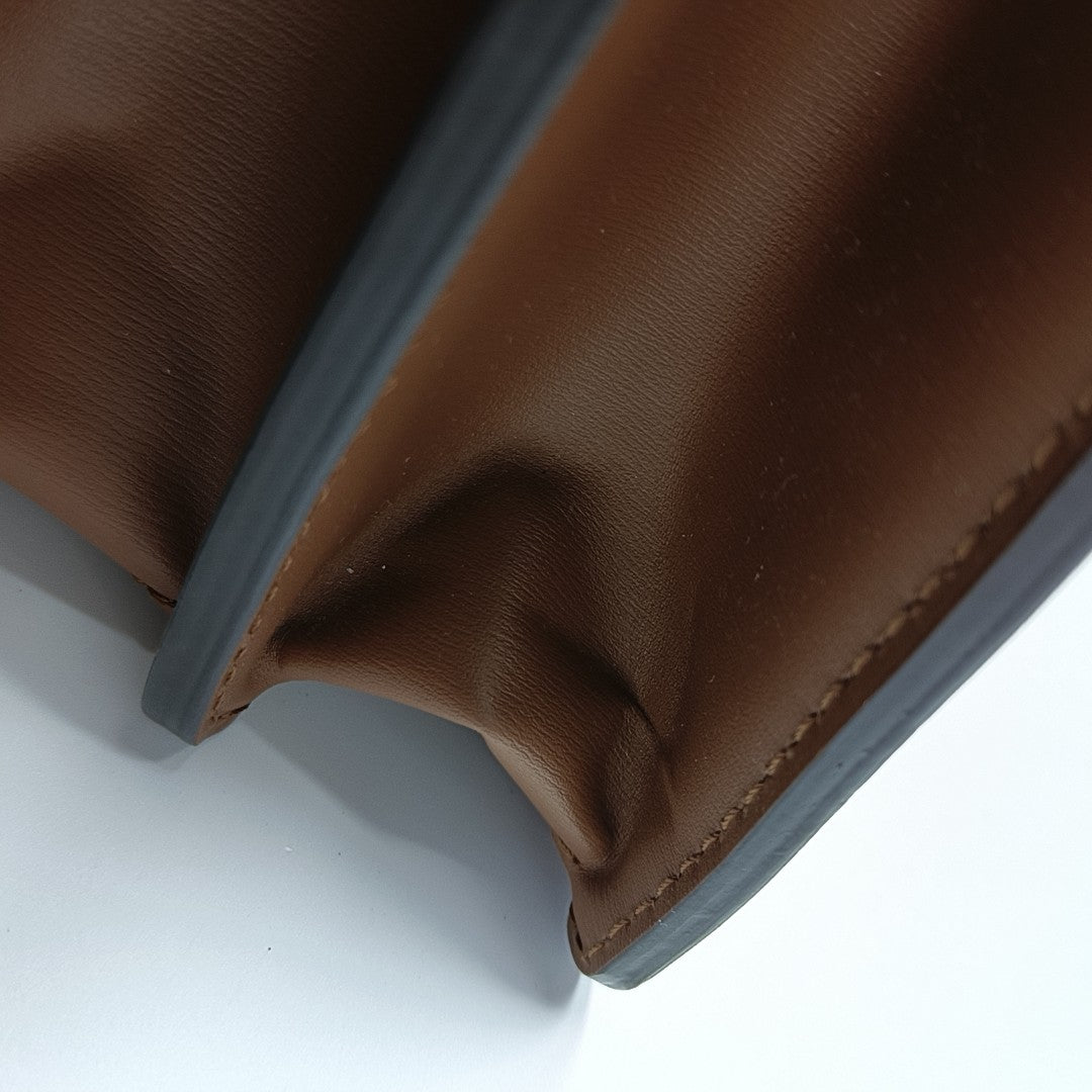 DAUPHINE MM Monogram Coated Canvas Brown