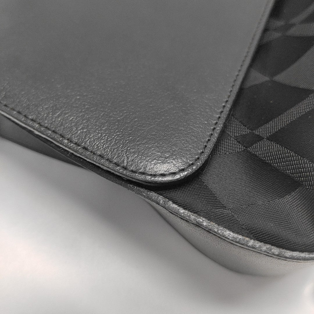 Nylon Shoulder Bag Black