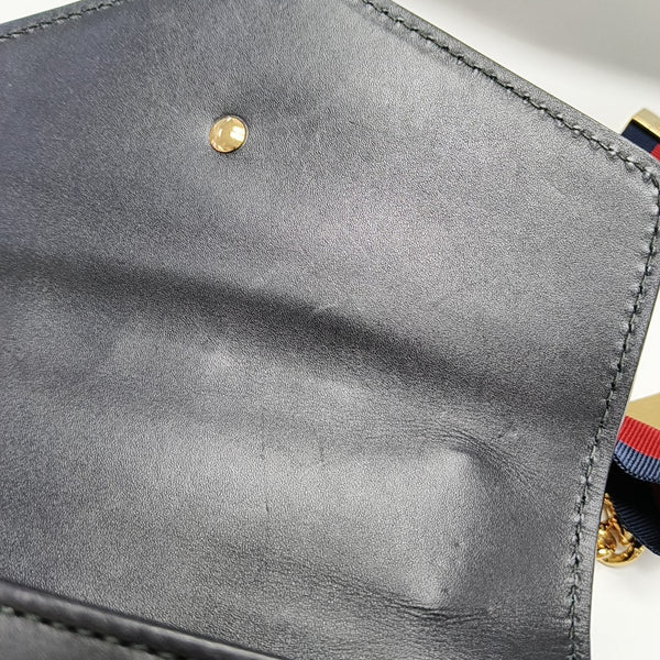 Sylvie Mini Calfskin Black