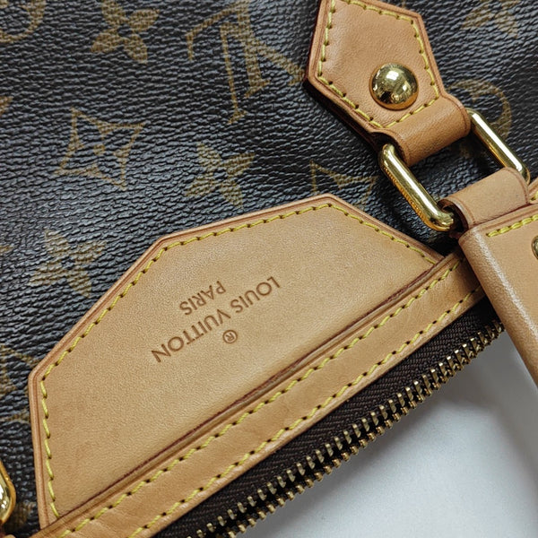 RETIRO NM Monogram Coated Canvas Brown