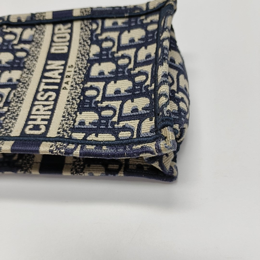 Book Tote Oblique Fabric Beige