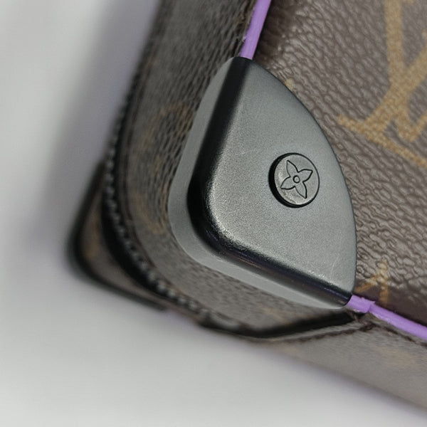 SOFT TRUNK Monogram Coated Canvas Brown
