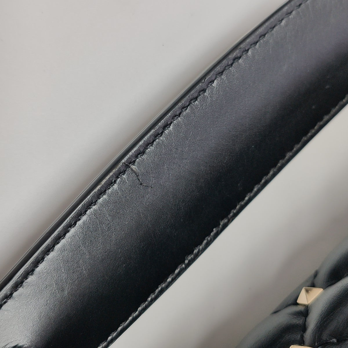 Calfskin Shoulder Bag Black