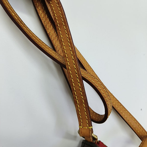 PALLAS Nano Monogram Coated Canvas Brown