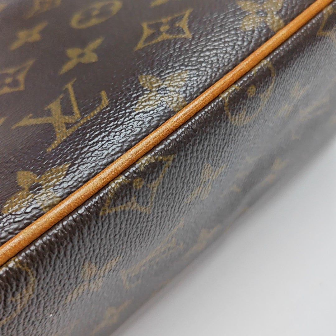 VIVA CITE Monogram Coated Canvas Brown